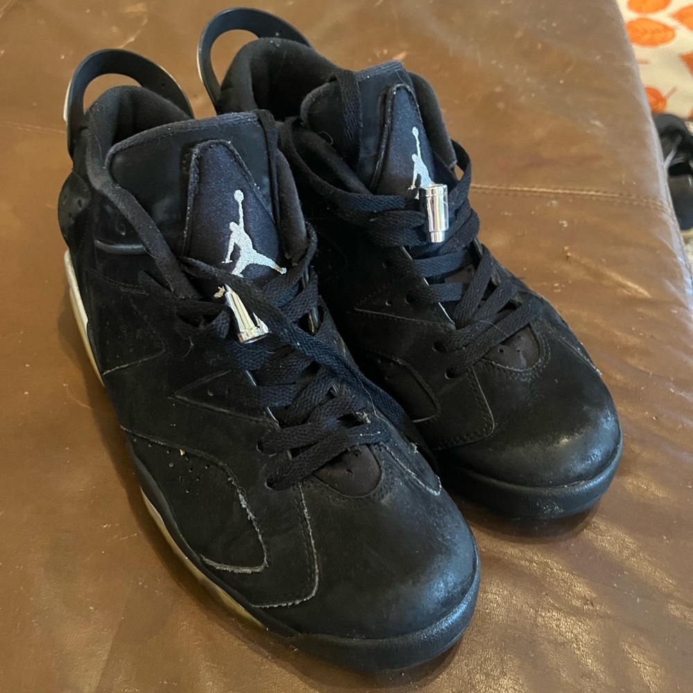 NIKE 2015 AIR JORDAN VI LOW 304401 003 CHROME 8.5 VINTAGE I III IV V VI XI XII X